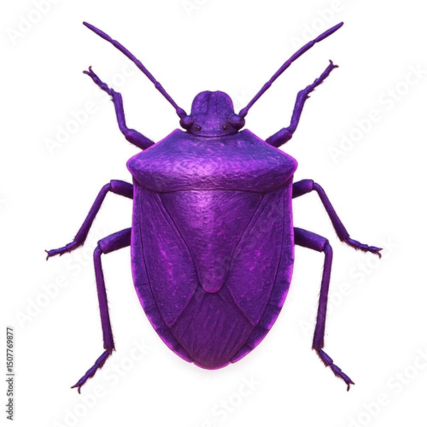 Obraz Neon Purple Shield Bug