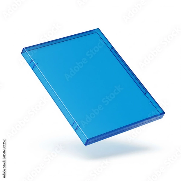 Obraz blue book isolated on white