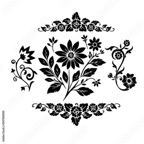 Obraz Beautiful Vintage Vector-1