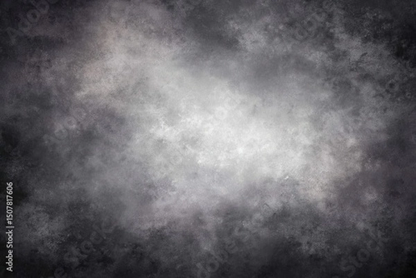 Fototapeta Dark Gray Textured Background With Light Gray Highlights
