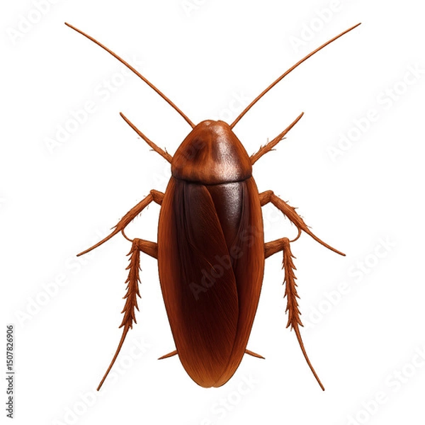 Obraz Realistic Cockroach Render