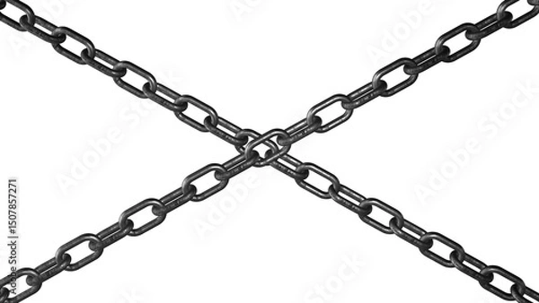 Obraz Crossed Chains