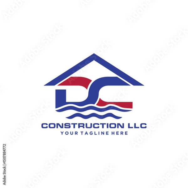 Fototapeta DC Construction LLC Logo