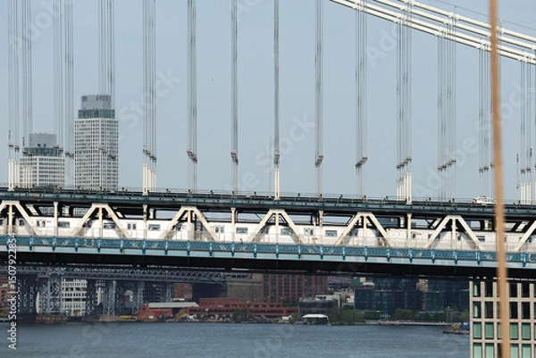 Obraz crossing the bridge