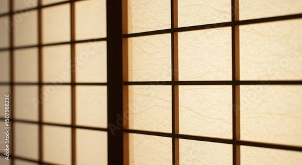 Fototapeta 障子, 和室の背景素材