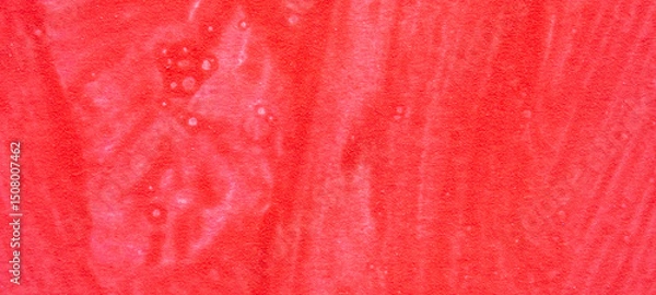 Obraz Abstract colorful red watercolor paint paper background texture