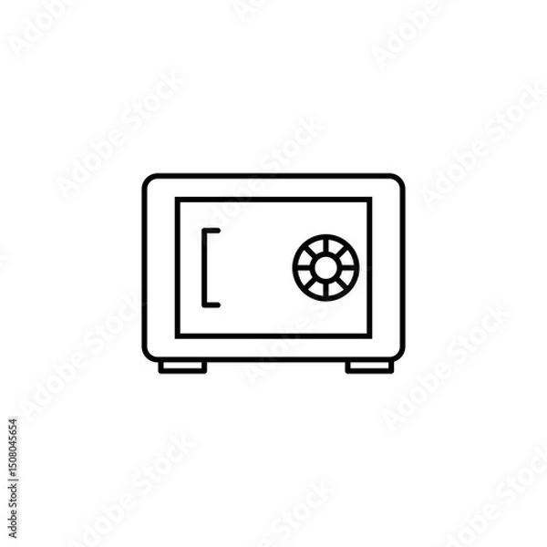 Fototapeta Start-up Outline Icon Save