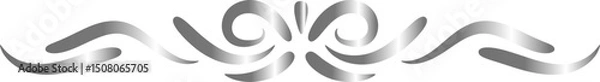 Obraz silver border divider luxury decoration