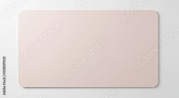 Obraz A pale pink rectangular surface