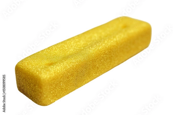 Fototapeta Gold Bars – 3D Bullion and Ingot Elements Isolated on Transparent Background