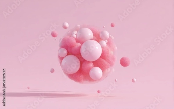 Obraz Colorful Abstract Sphere Design