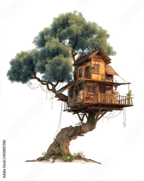Obraz Unique Treehouse Design Concept