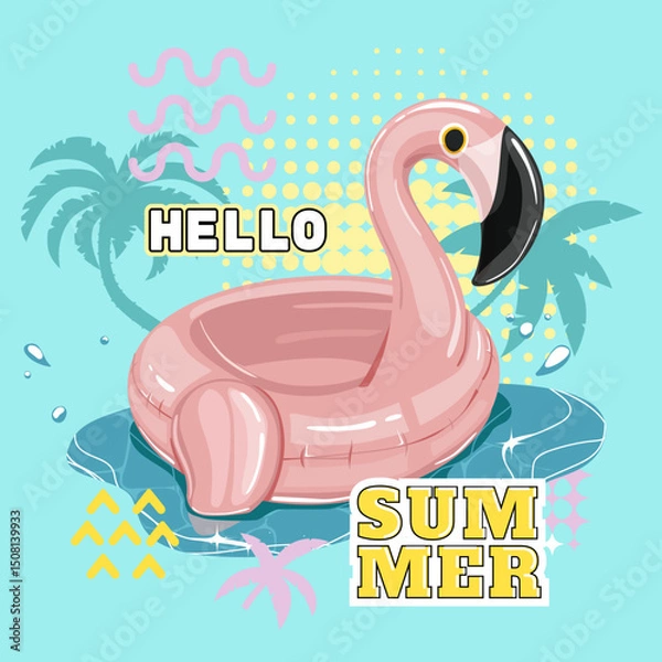Obraz Hello Summer poster.