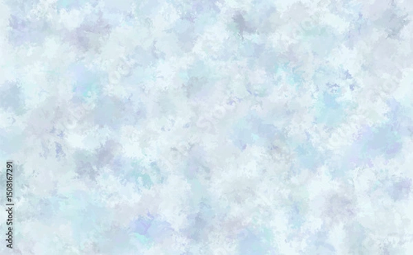 Obraz 水彩風青色の壁紙のテクスチャ背景