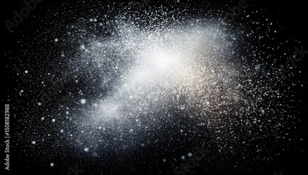 Obraz Cosmic nebula, star cluster explosion