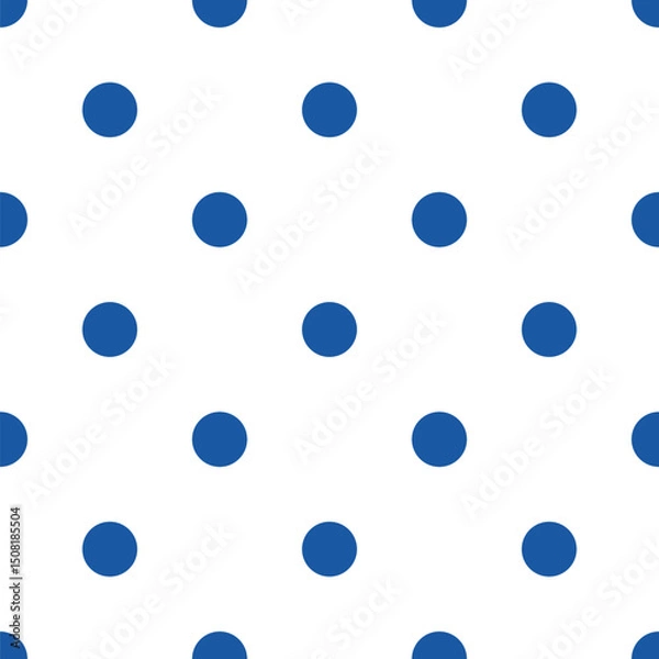 Fototapeta Seamless geometric pattern of circles.; Abstract vintage background. Modern elegant texture.