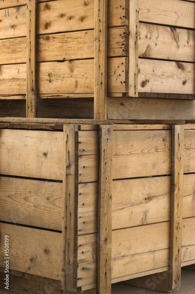 Obraz stacked crates