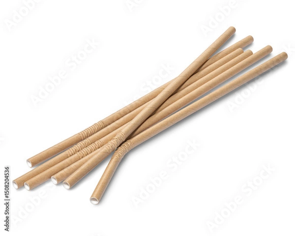 Obraz 紙製のストロー / paper straw