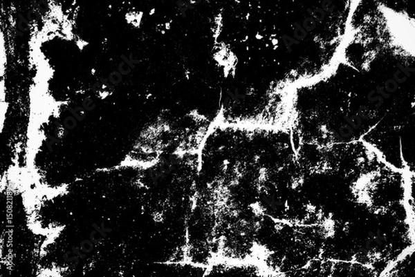 Fototapeta black and white abstract background illustration,Grunge empty film background with vignette border.