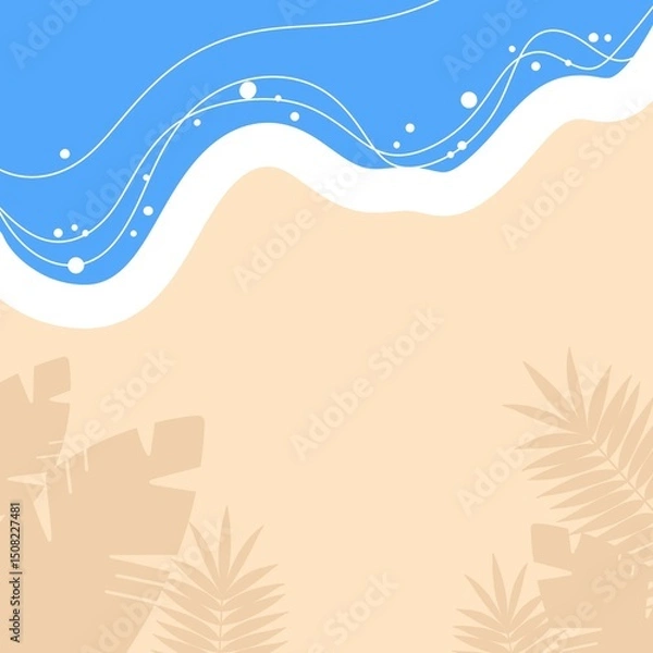 Fototapeta summer illustration 