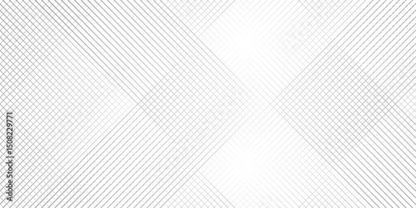 Obraz Diagonal stripe oblique, slanting lines gradient abstract art modern geometric vector pattern background. black and white ribbed striped diagonal line pattern as gradient fabric texture.