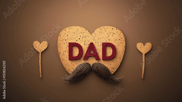 Obraz A Father’s Presence, a Child’s Strength