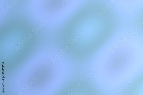 Fototapeta Pastel blue gradient background with gentle color flow, perfect for serene branding and wellness-focused design applications