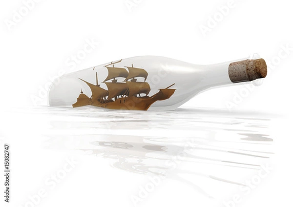 Obraz ship in a bottle