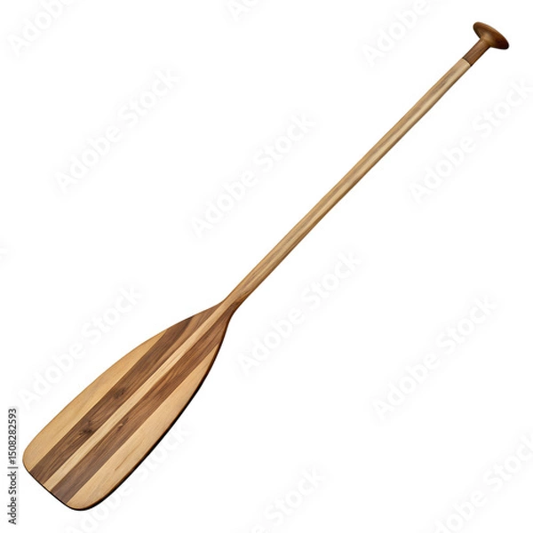 Fototapeta Oar Isolated on Transparent Background
