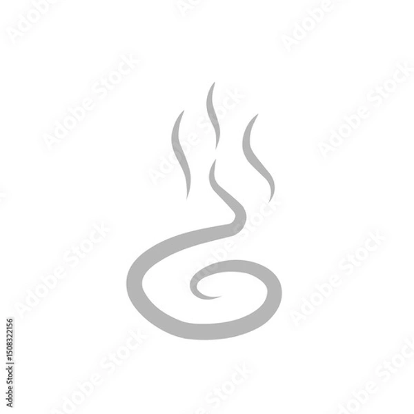 Obraz wind line vector illustration