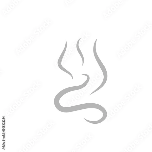 Obraz wind line vector illustration