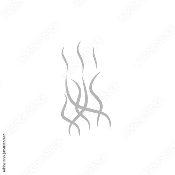 Obraz wind line vector illustration
