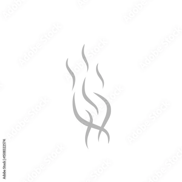 Obraz wind line vector illustration