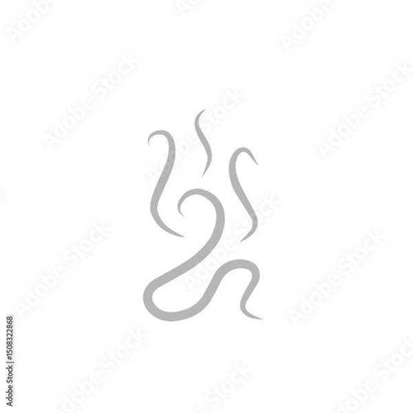 Obraz wind line vector illustration