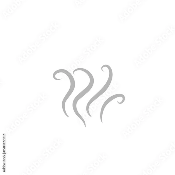 Obraz wind line vector illustration