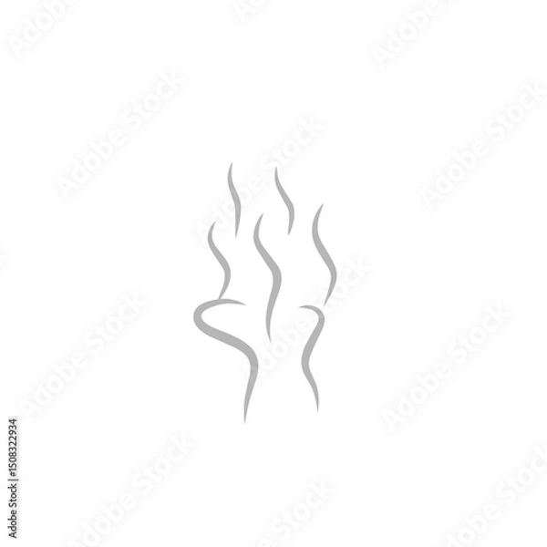 Obraz wind line vector illustration