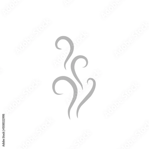 Obraz wind line vector illustration