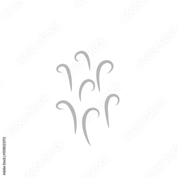 Obraz wind line vector illustration