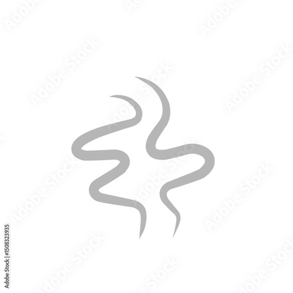Obraz wind line vector illustration