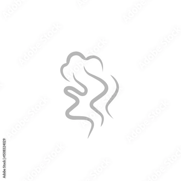 Obraz wind line vector illustration