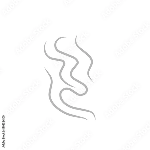 Obraz wind line vector illustration