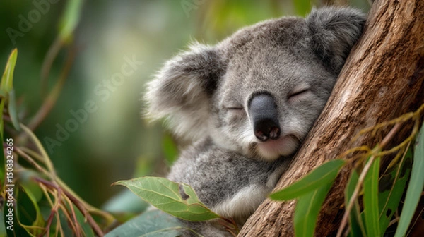 Obraz koala in a tree