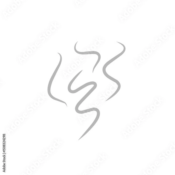 Obraz wind line vector illustration