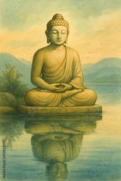 Obraz Buddha Statue 