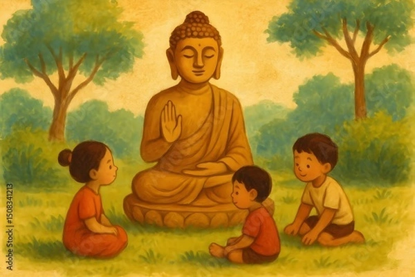 Obraz Buddha Statue 