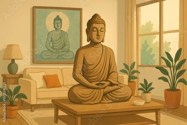 Obraz Buddha Statue 