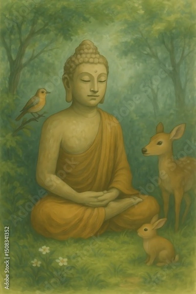 Obraz Buddha Statue 