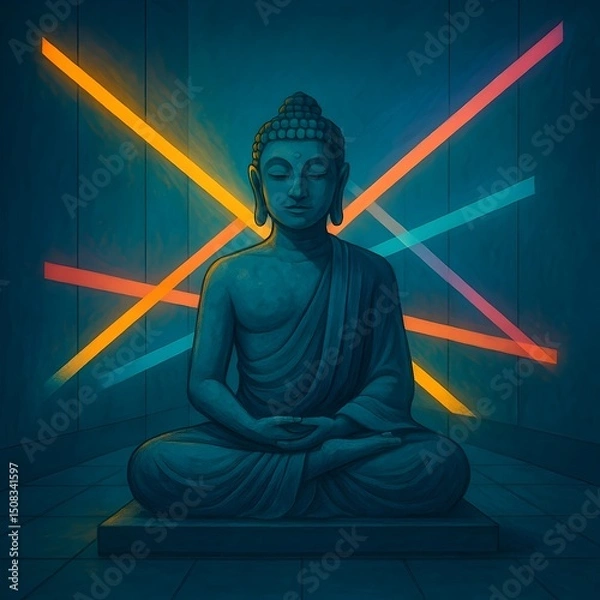 Obraz Buddha Statue 