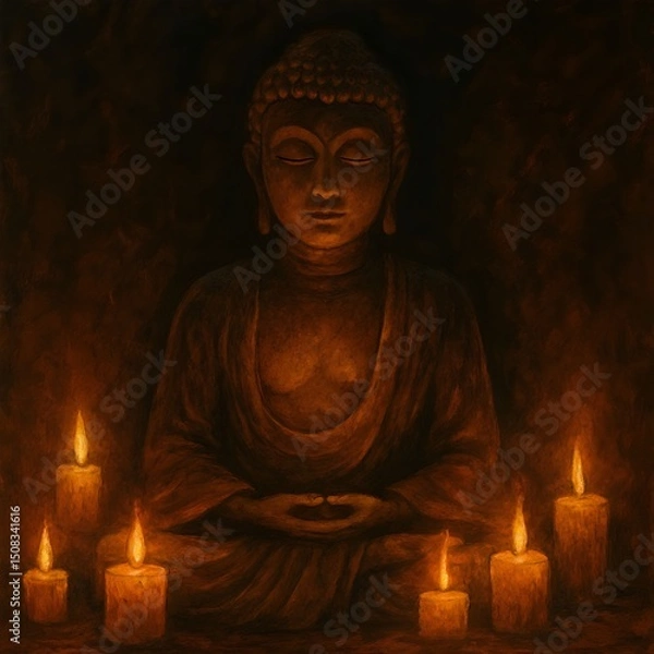 Obraz Buddha Statue 
