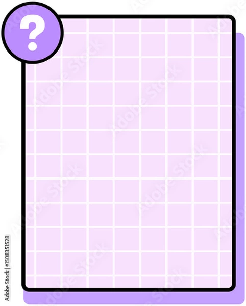 Obraz Grid Style Q&A Question Box
